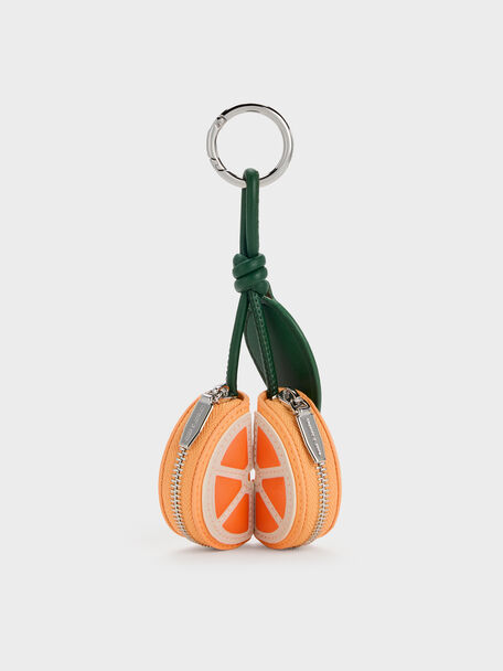Orange Slice Charm, Multi, hi-res