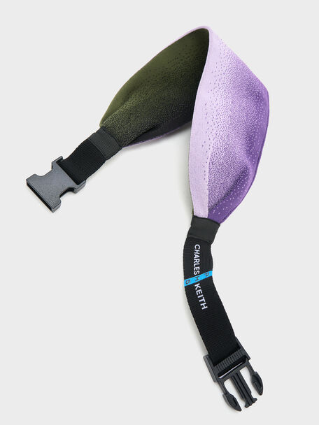 Recycled Polyester Knitted Gradient Reversible Headband, Multi, hi-res