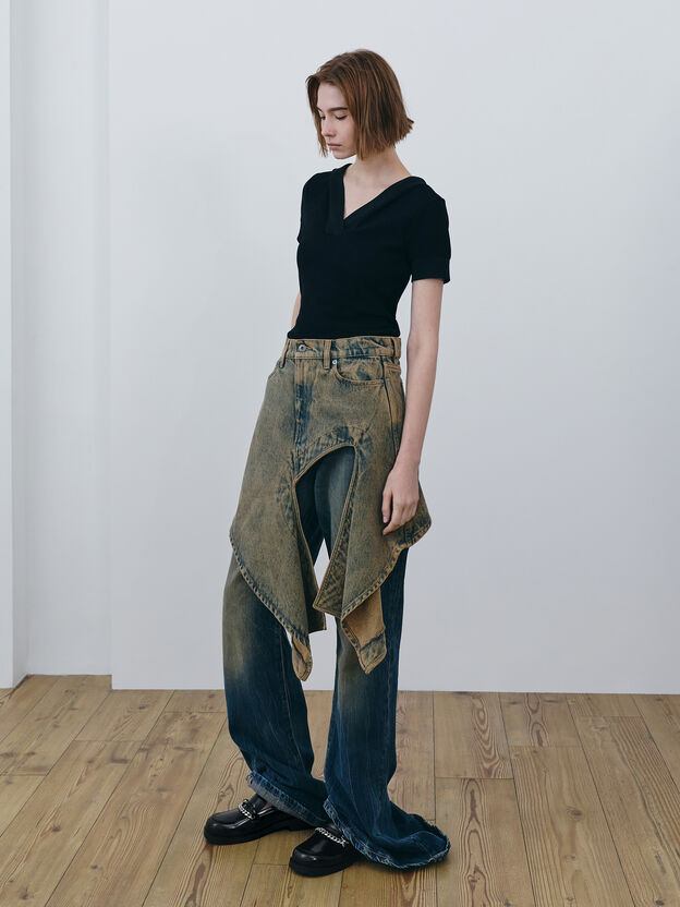 Georgie Chain Loafers, Black Box, hi-res
