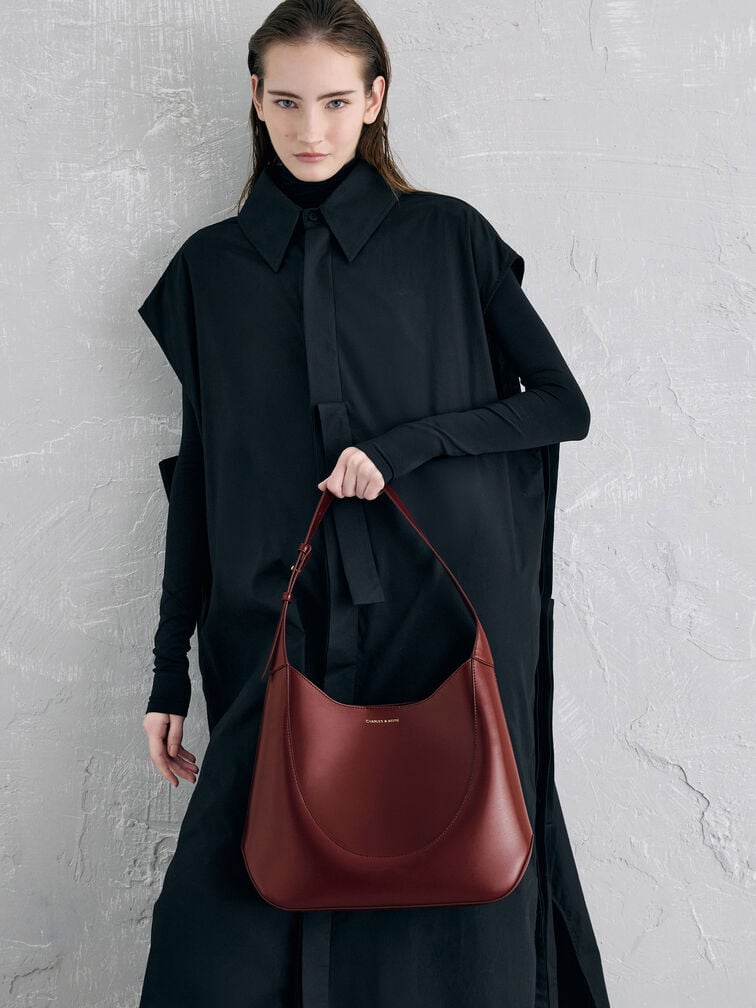 Sigrid Hobo Bag, Mulberry Plum, hi-res