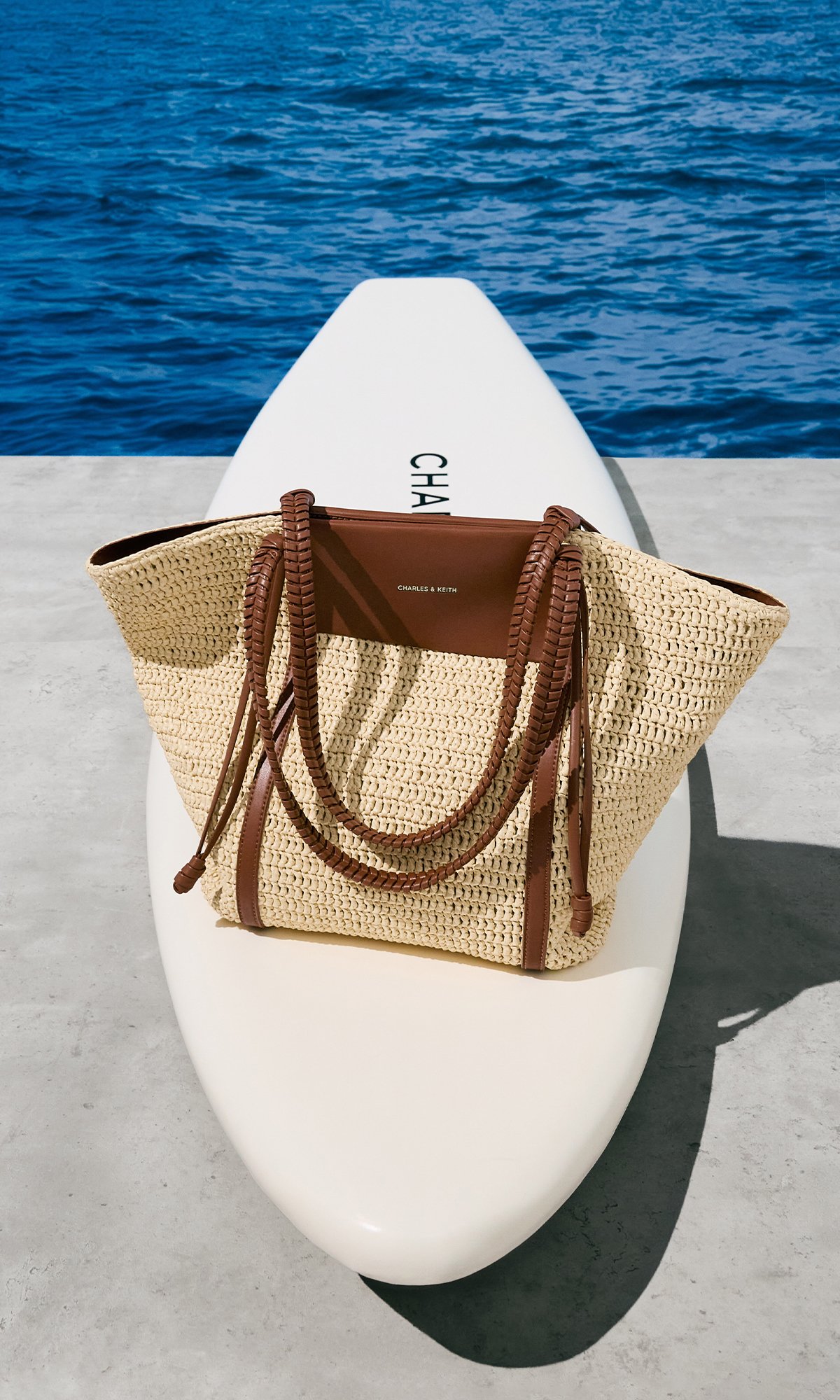 Cream Everleigh Bowling Bag - CHARLES & KEITH