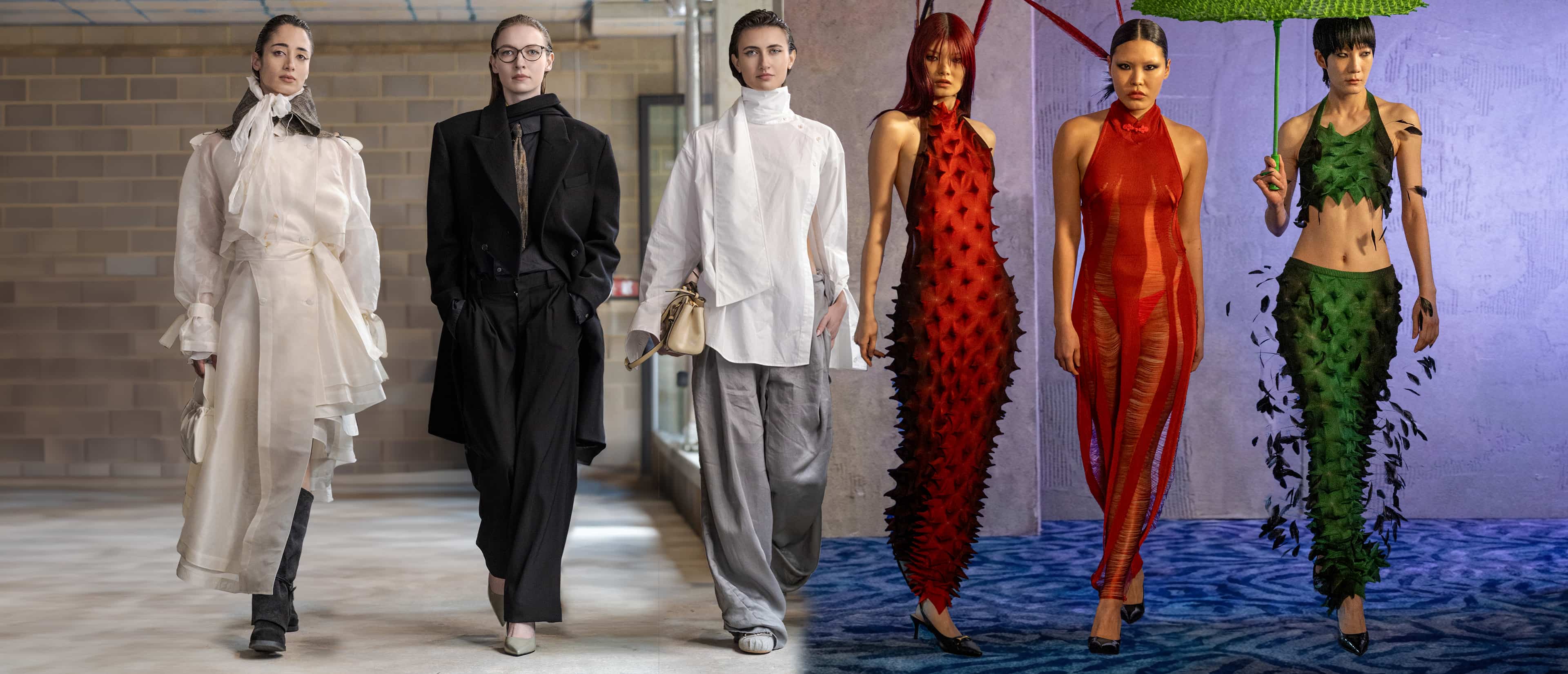 On the runway of London fashion week - CHARLES & KEITH