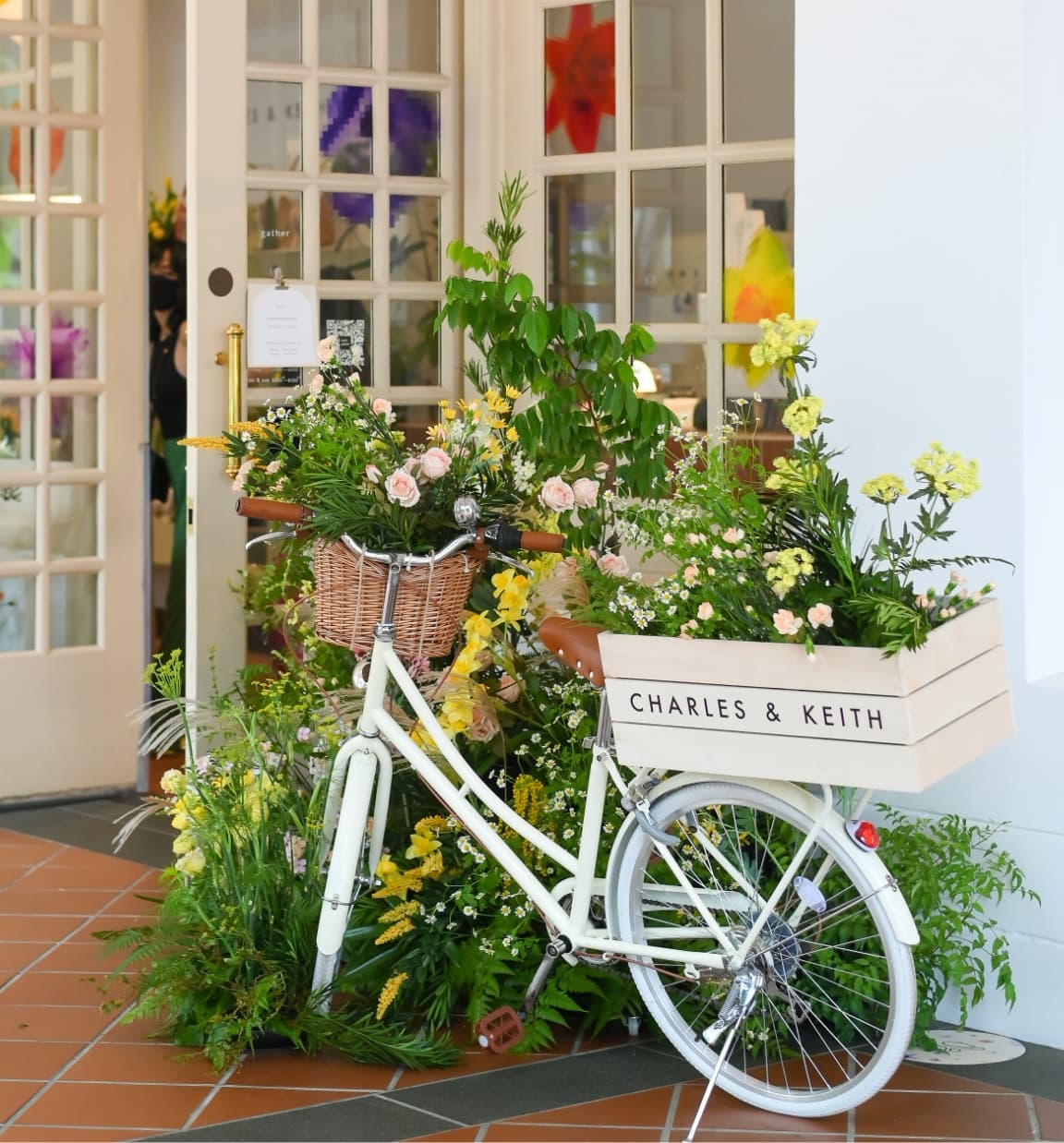 Props at CHARLES & KEITH’s ‘Blooming Spring’ pop-up event