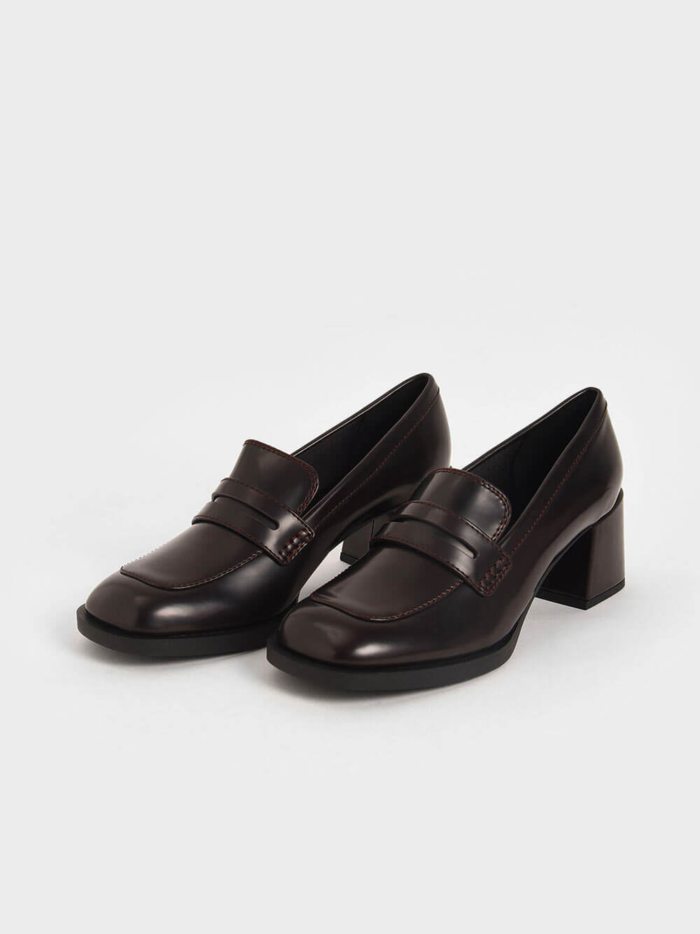 Penny Loafer Court Shoes