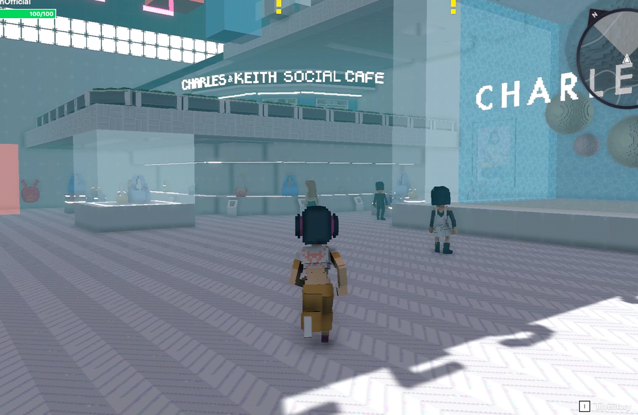 Women’s Koa square push-lock shoulder bag, as seen on Cynthia Taylu - CHARLES & KEITH