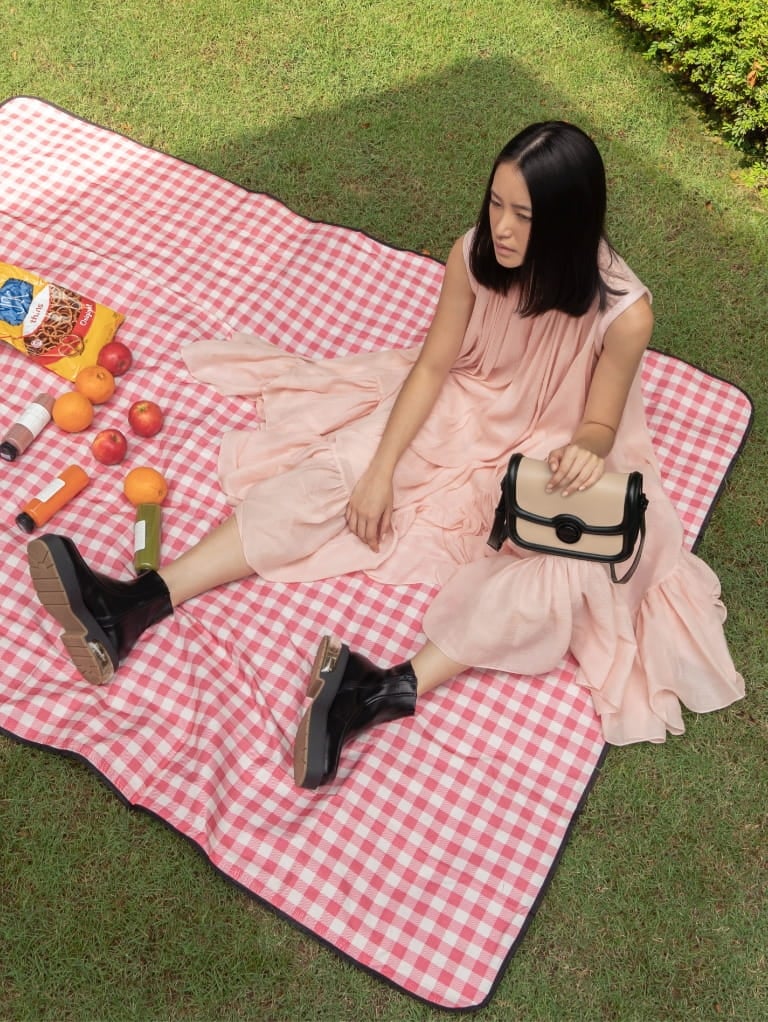 Women’s Collette sculptural heel ankle boots and push-lock crossbody bag - CHARLES & KEITH