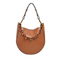 CHUNKY CHAIN LINK LARGE HOBO BAG