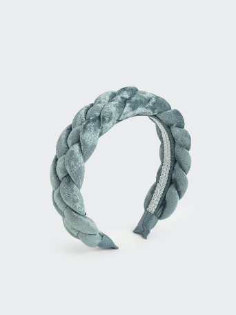 Estrello Velvet Braided Hairband