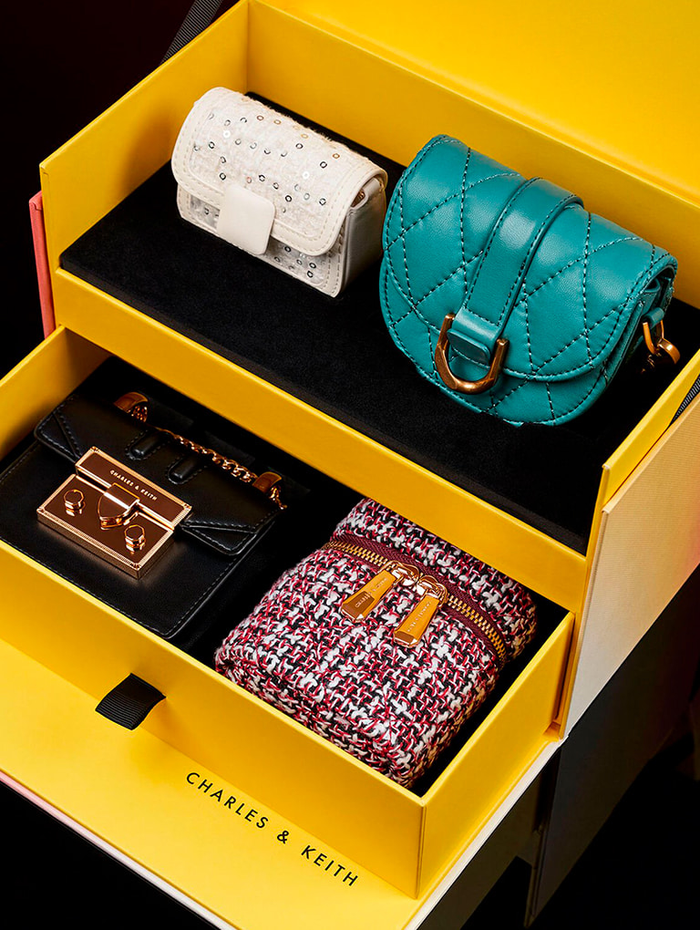 Charles and keith box bag 2025