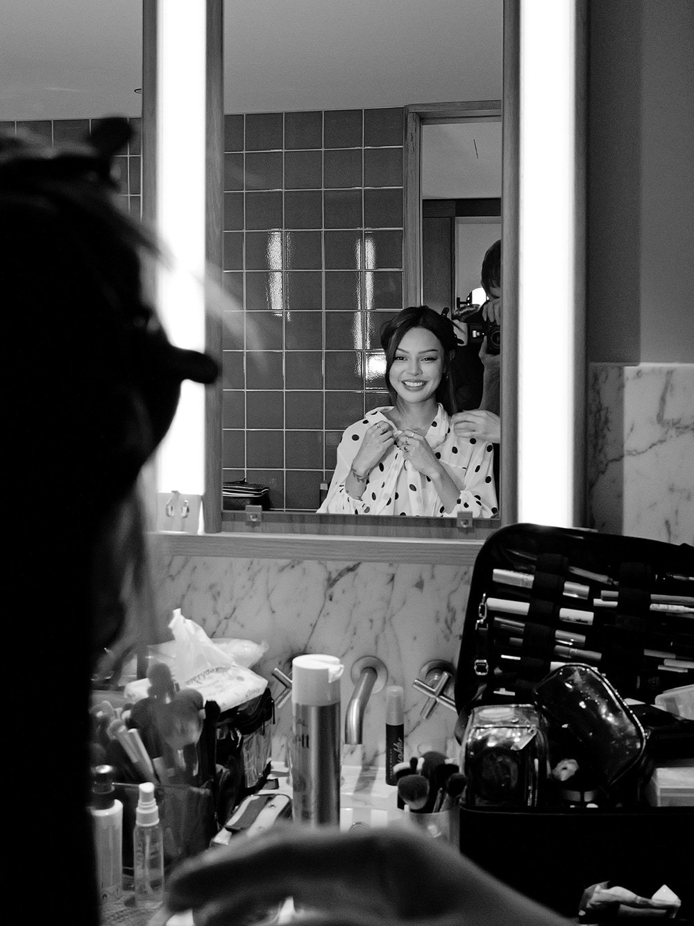 Dressing room photos from the Ace Hotel for Australian Fashion Week - CHARLES & KEITH