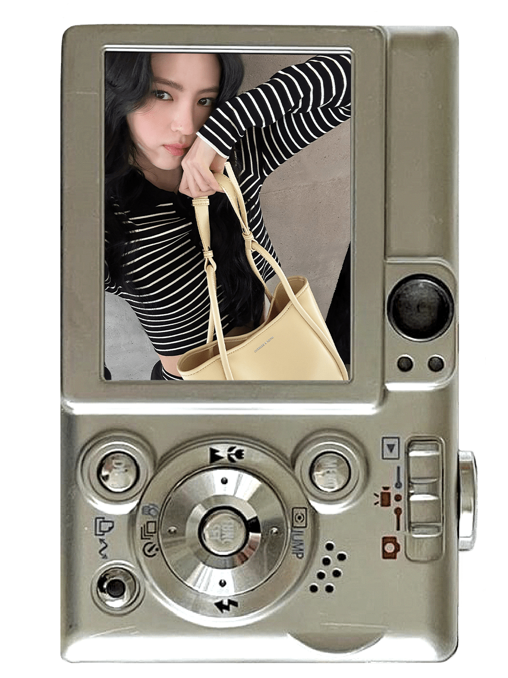 Mini Lyla Tubular Tote Bag in yellow - CHARLES & KEITH