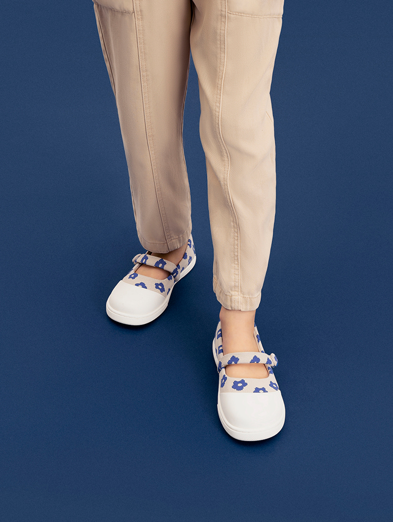 Charles and keith floral shoes store