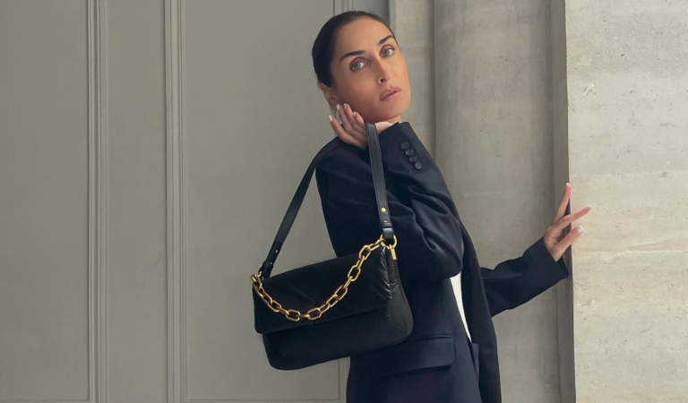 Women’s furry platform clogs in chalk and Mary Jane buckle loafers in black – CHARLES & KEITH