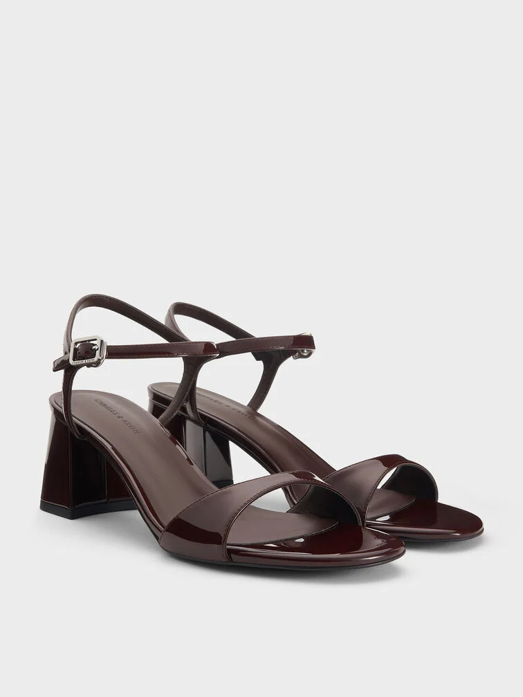 Ankle-strap sandals are a sleek option for graduation.  