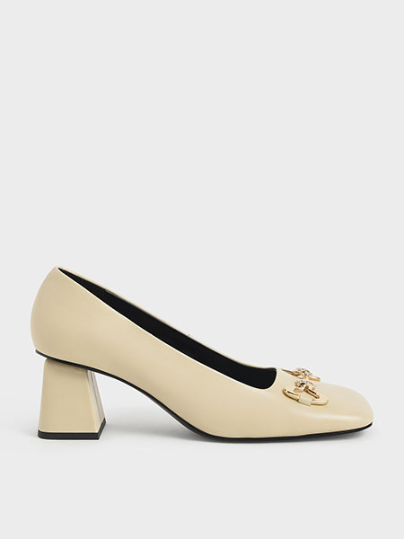 Elery Metallic-Accent Pumps