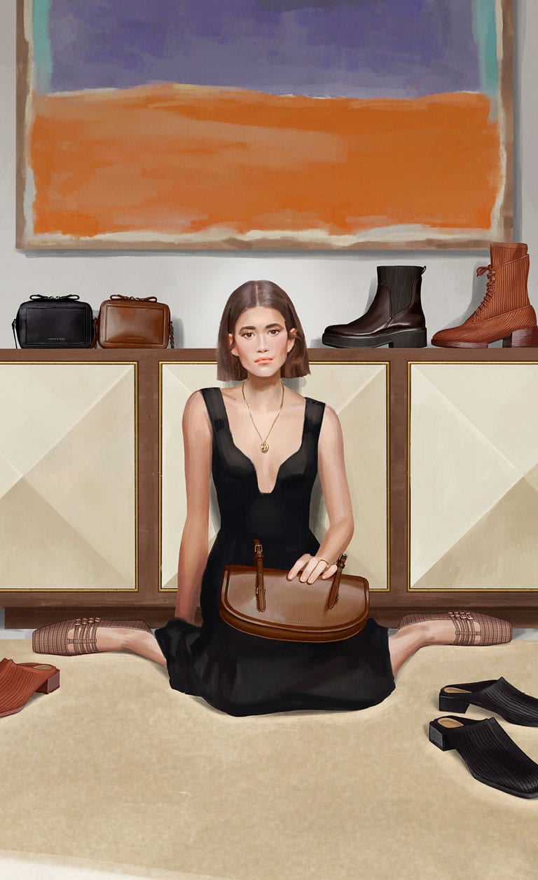A compilation of illustrations from the CHARLES & KEITH Autumn Winter 2020 campaign - CHARLES & KEITH - Mobile