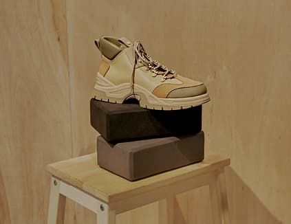 Women’s textured high top sneakers in beige – CHARLES & KEITH