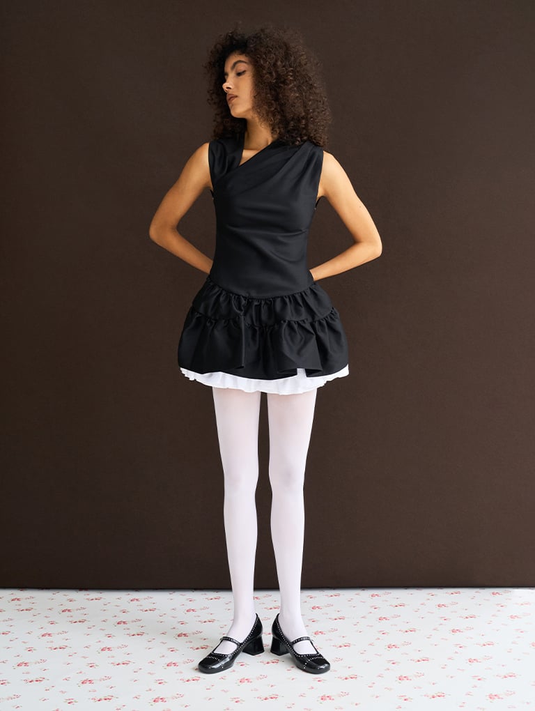 Women’s studded Mary Jane pumps in black – CHARLES & KEITH