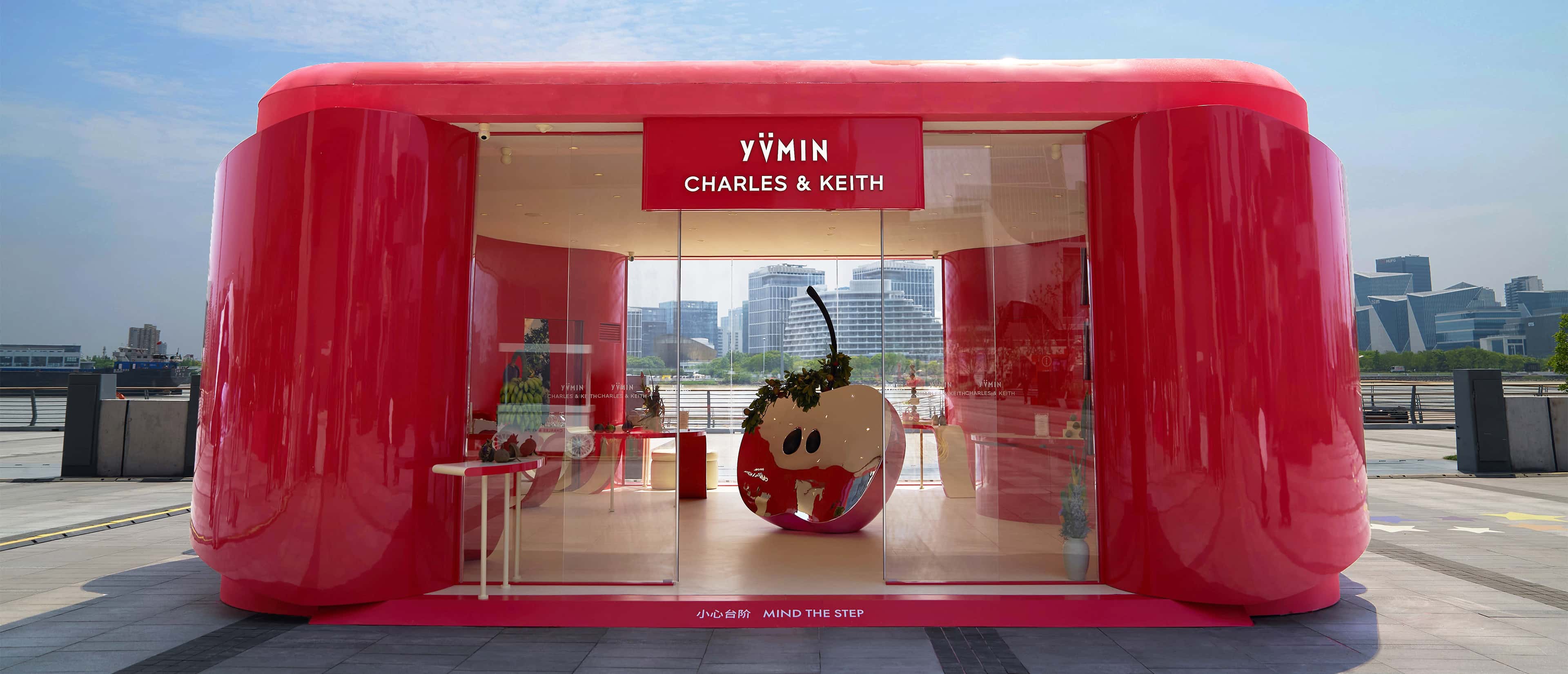 Pop-up storefront in Shanghai - CHARLES & KEITH