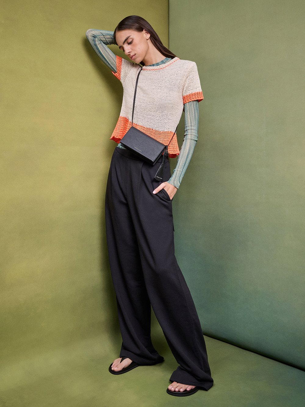 Beryl Long Wallet in black - CHARLES & KEITH