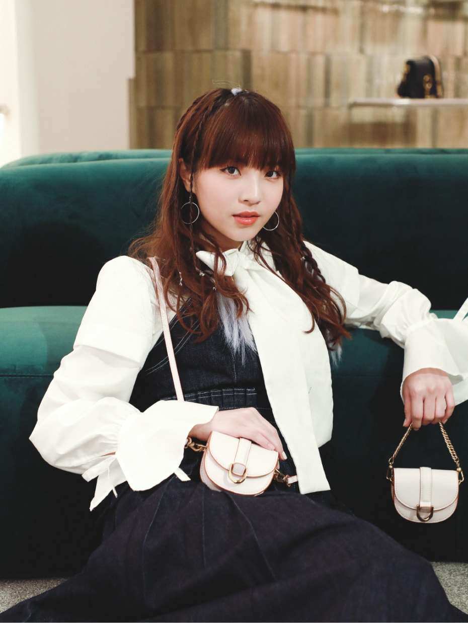 Women’s micro Gabine saddle bag, as seen on Sabrina Ng - CHARLES & KEITH
