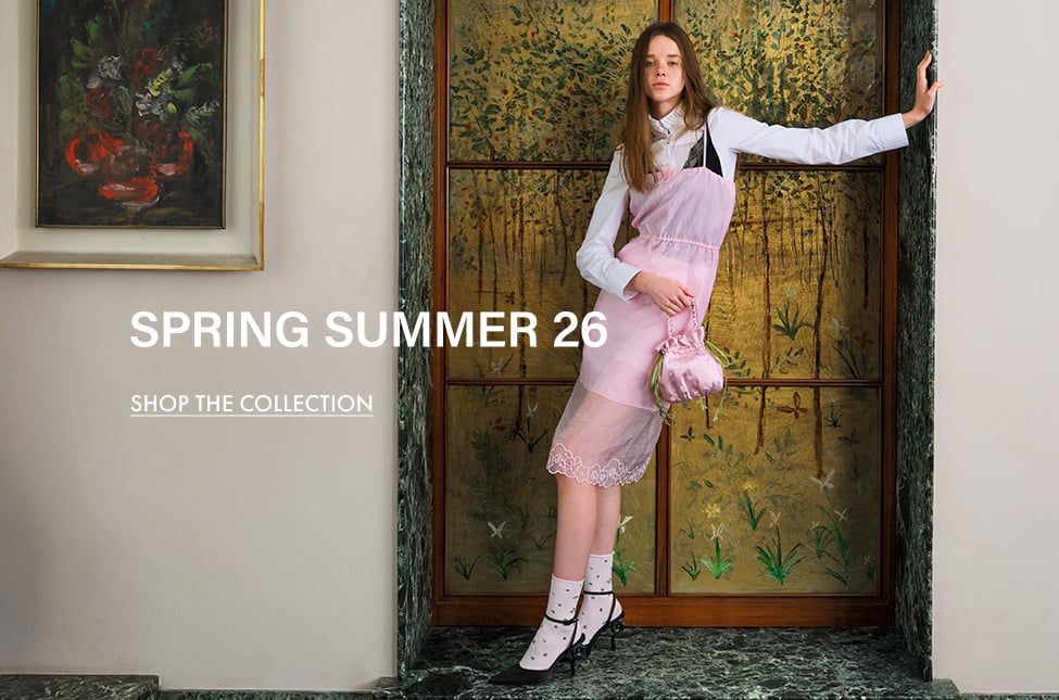 Pink Mabel Satin Floral-Vine Bucket Bag - CHARLES & KEITH