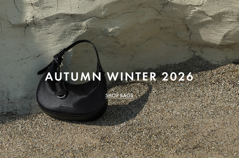 Noir Vega Hobo Bag – CHARLES & KEITH