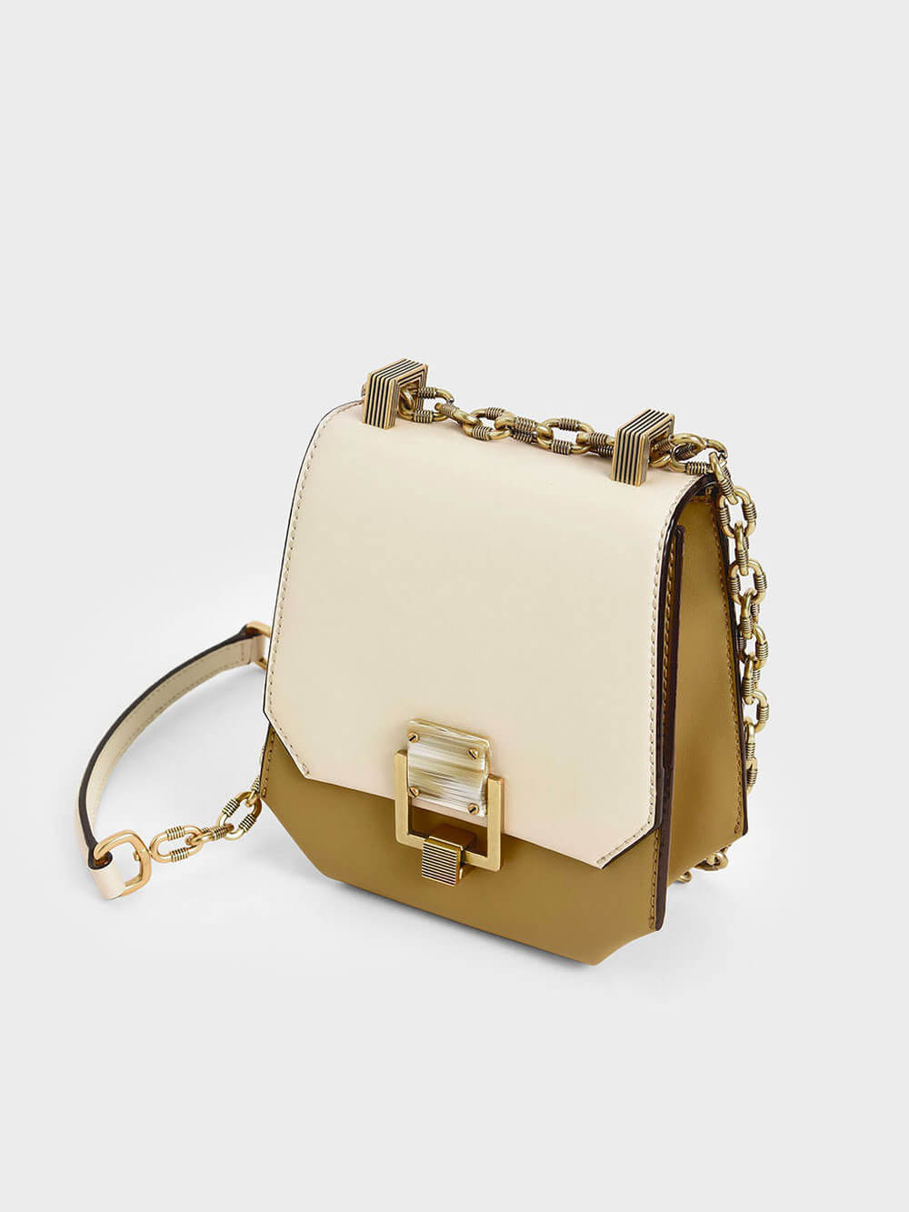 Geometric Crossbody Bag