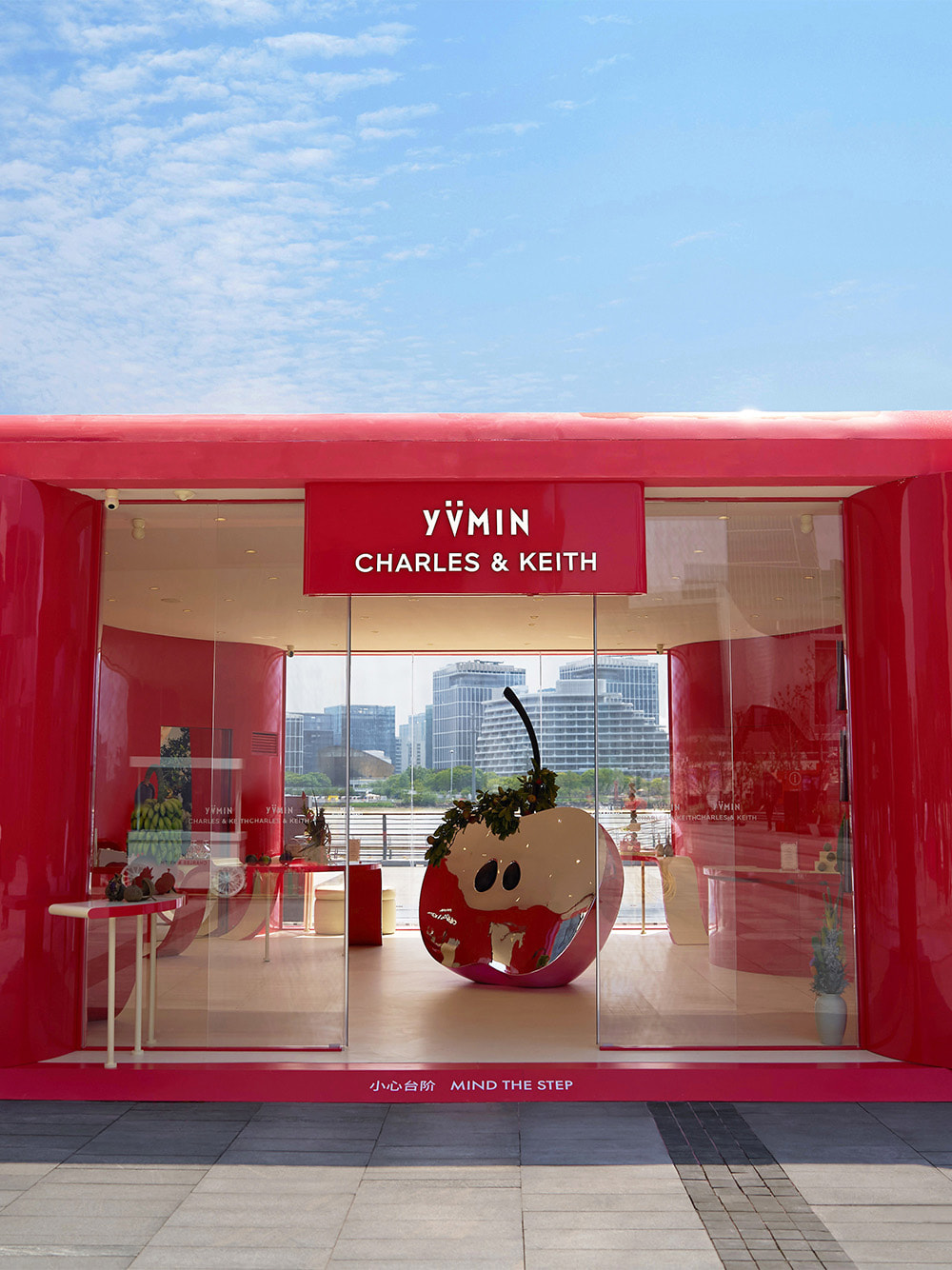 Pop-up storefront in Shanghai - CHARLES & KEITH