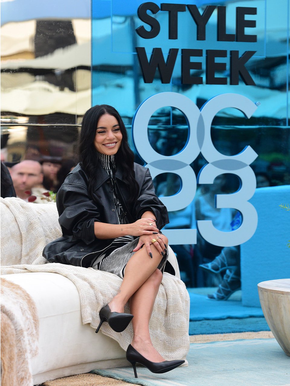 Women’s Emmy stiletto heel pumps in black, as seen on Vanessa Hudgens - CHARLES & KEITH