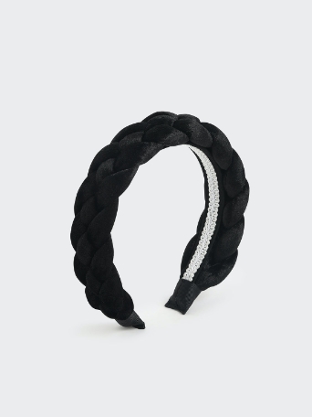 Estrello Velvet Braided Hairband