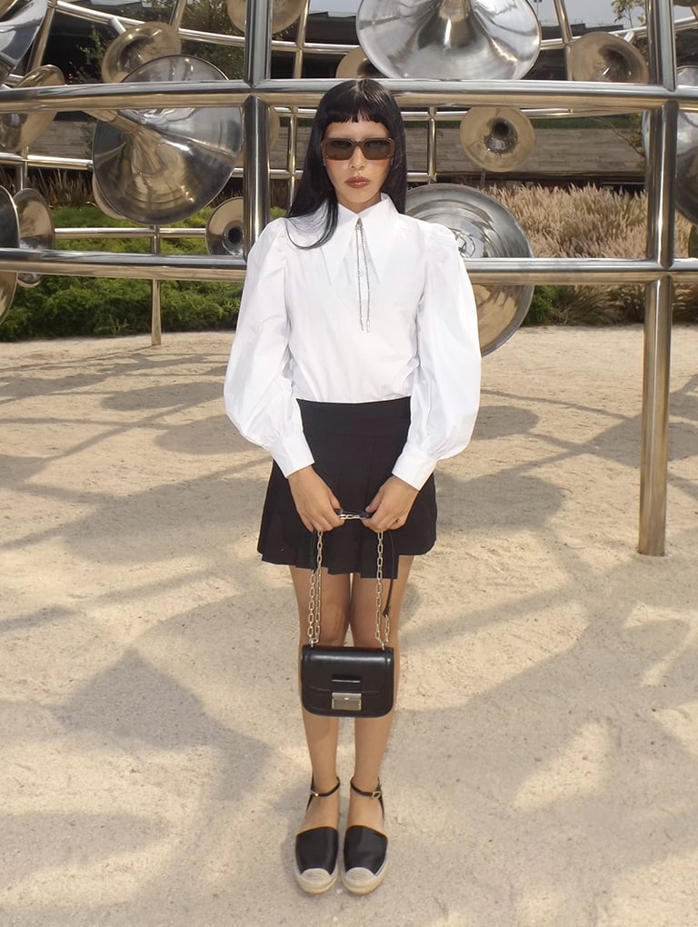 Women’s Charlot bag in taupe, as seen on Chriselle Lim - CHARLES & KEITH