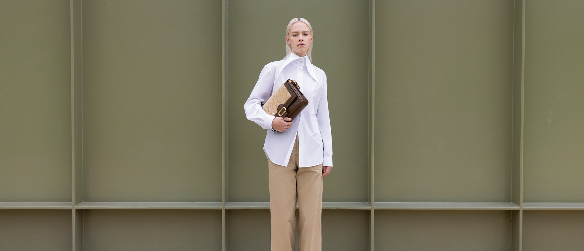 Women’s Daki quilted-fur shoulder bag in multi - CHARLES & KEITH