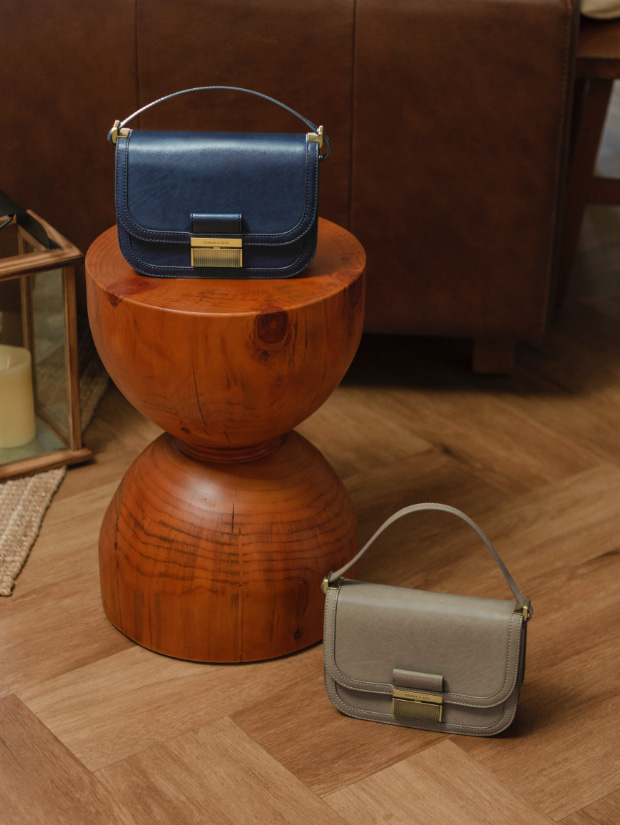 Mock Croc, Velvet & Tweed Bags  Winter 2021 - CHARLES & KEITH International