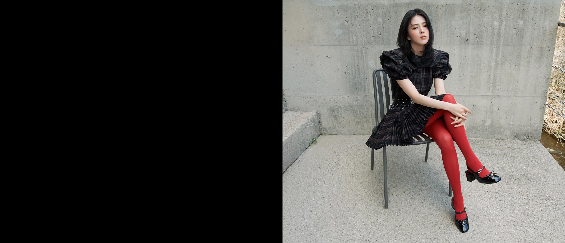 Women’s patent bow crystal-pearl slingback Mary Jane pumps - CHARLES & KEITH