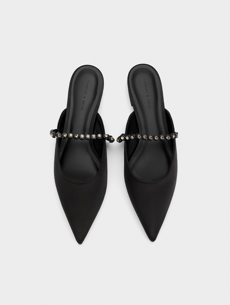 Women’s Celestine sculptural heel mules - CHARLES & KEITH