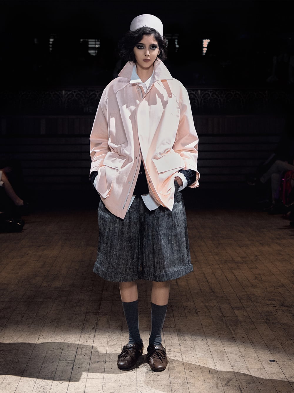 Women’s Jollie grommet Mary Jane sneakers, as seen on the Yuhan Ao SS27 runway - CHARLES & KEITH
