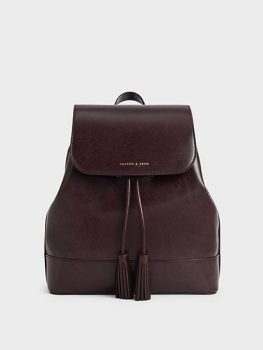 Tassel Backpack - Dark Oak