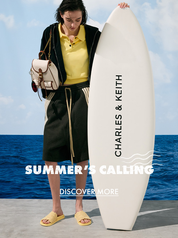 Taupe Bryna Canvas Backpack - CHARLES & KEITH