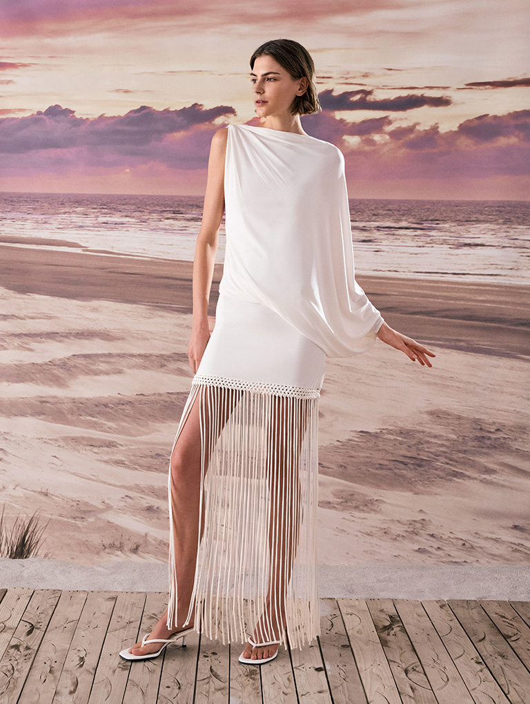 Women’s square-toe kitten-heel thong sandals – CHARLES & KEITH