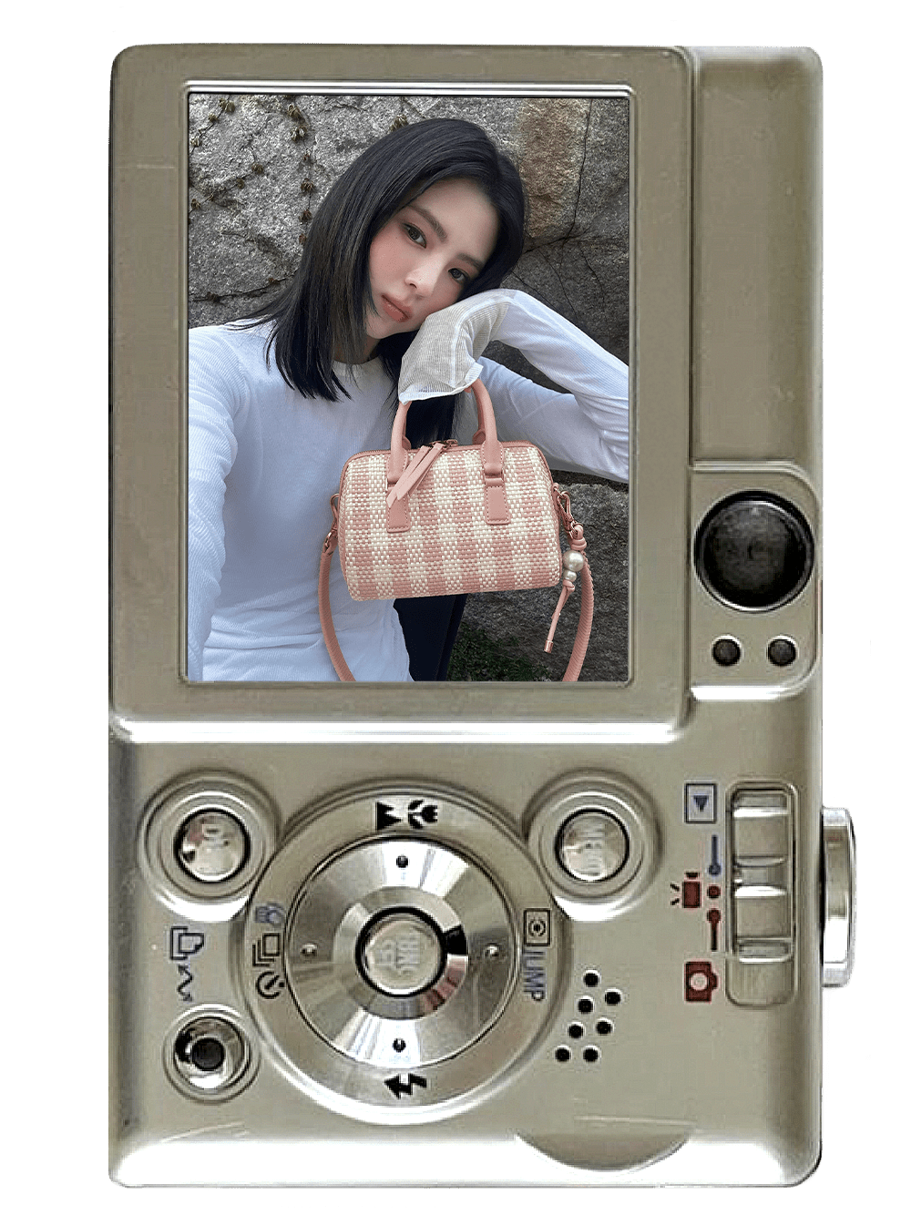 Blume Braided Curved Hobo Bag in green - CHARLES & KEITH