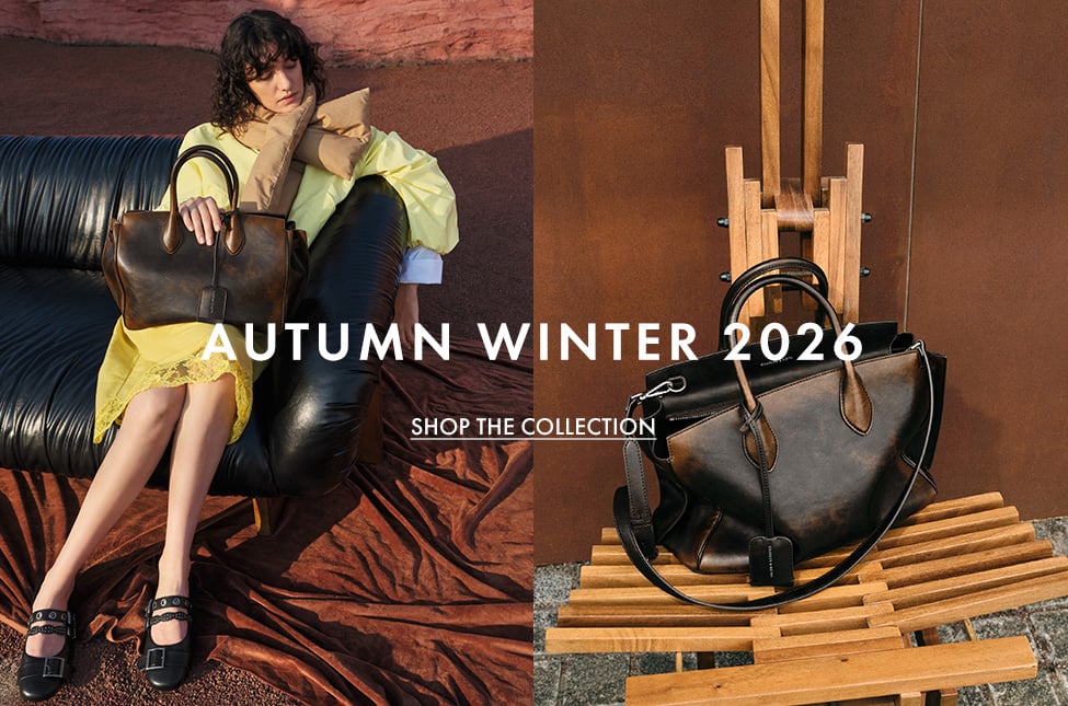 Brown Large Ginevra Tote Bag & Black Aether Grommet Studded Mary Jane Flats – CHARLES & KEITH