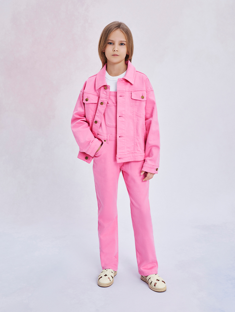 Girls’ interwoven espadrille sandals - CHARLES & KEITH