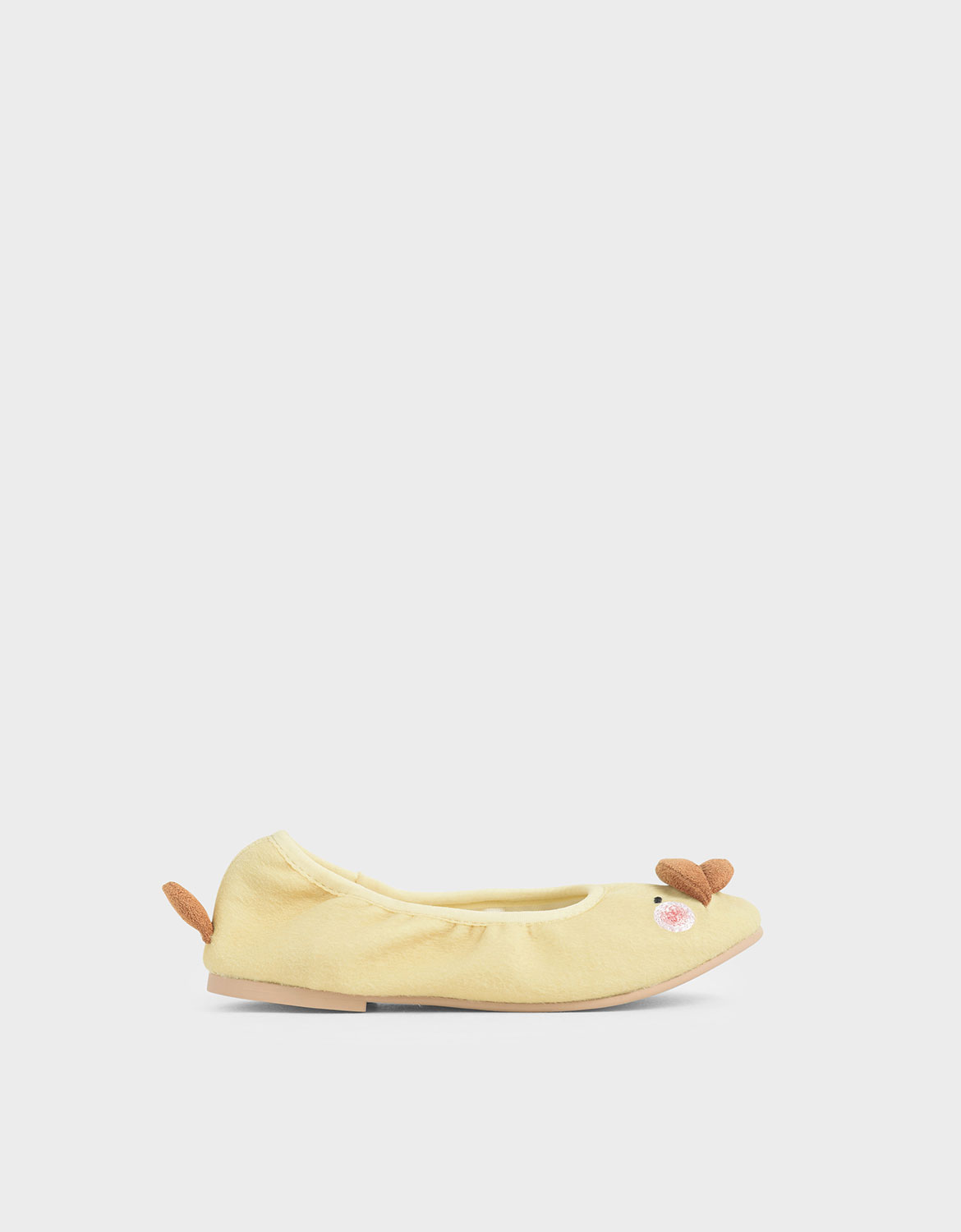

Girls' David The Duck Ballerina Flats, Yellow