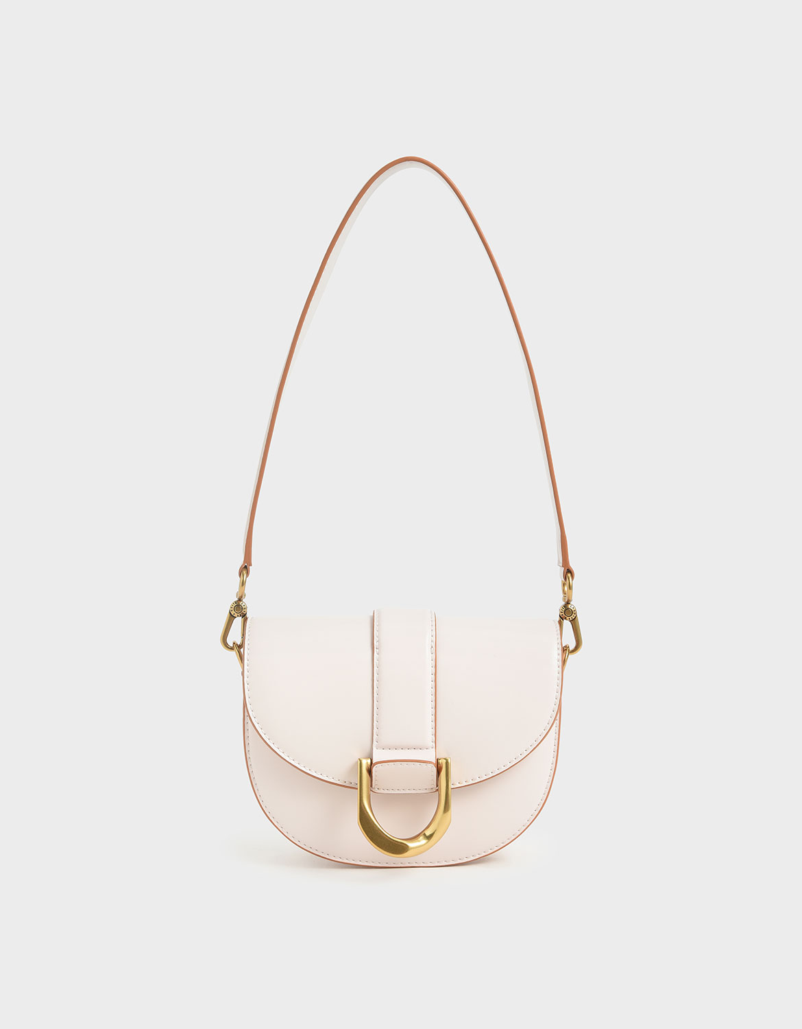 

Mini Gabine Saddle Bag, Pink