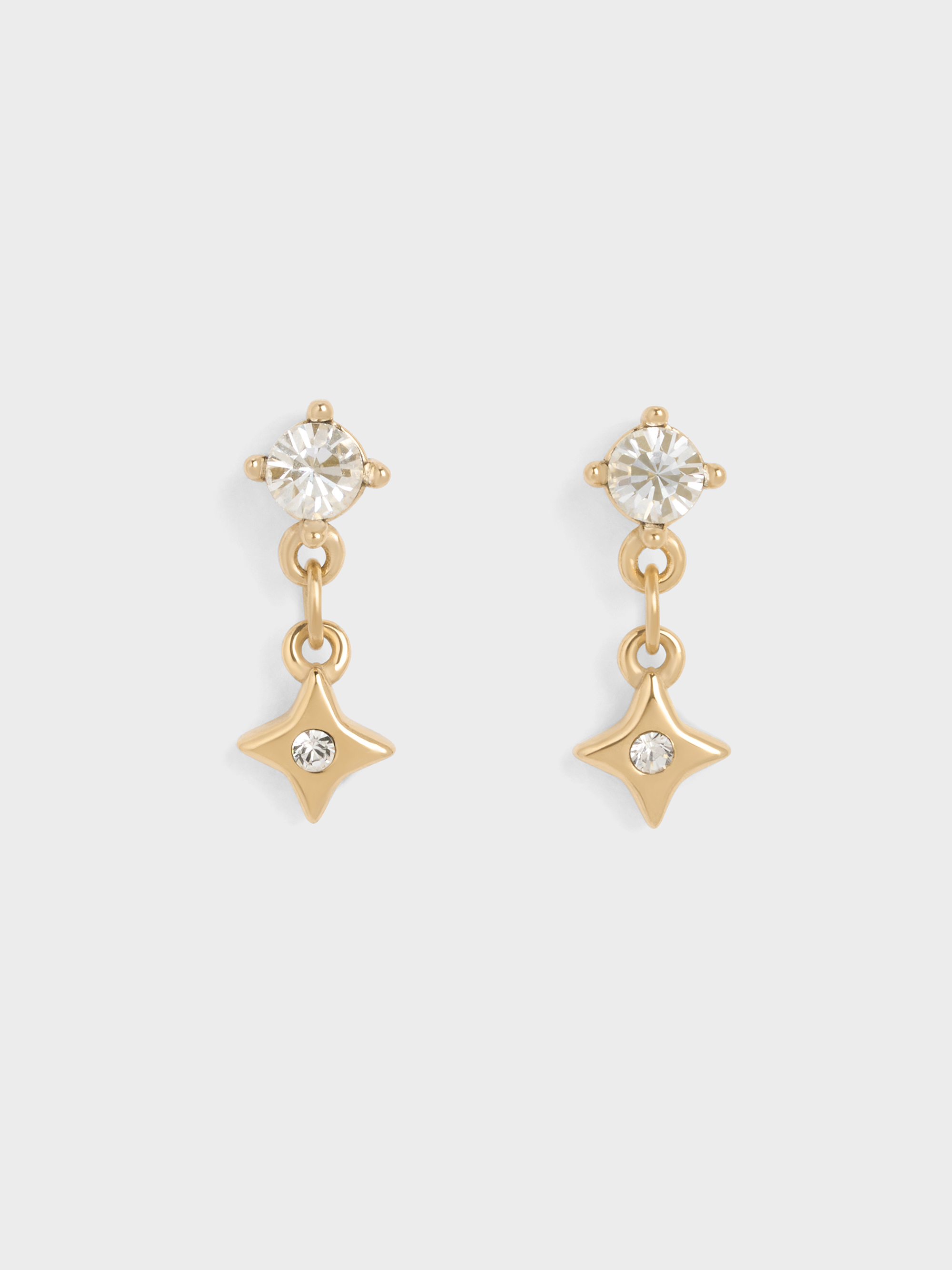 Charles & Keith - Everest Crystal Star Drop Earrings