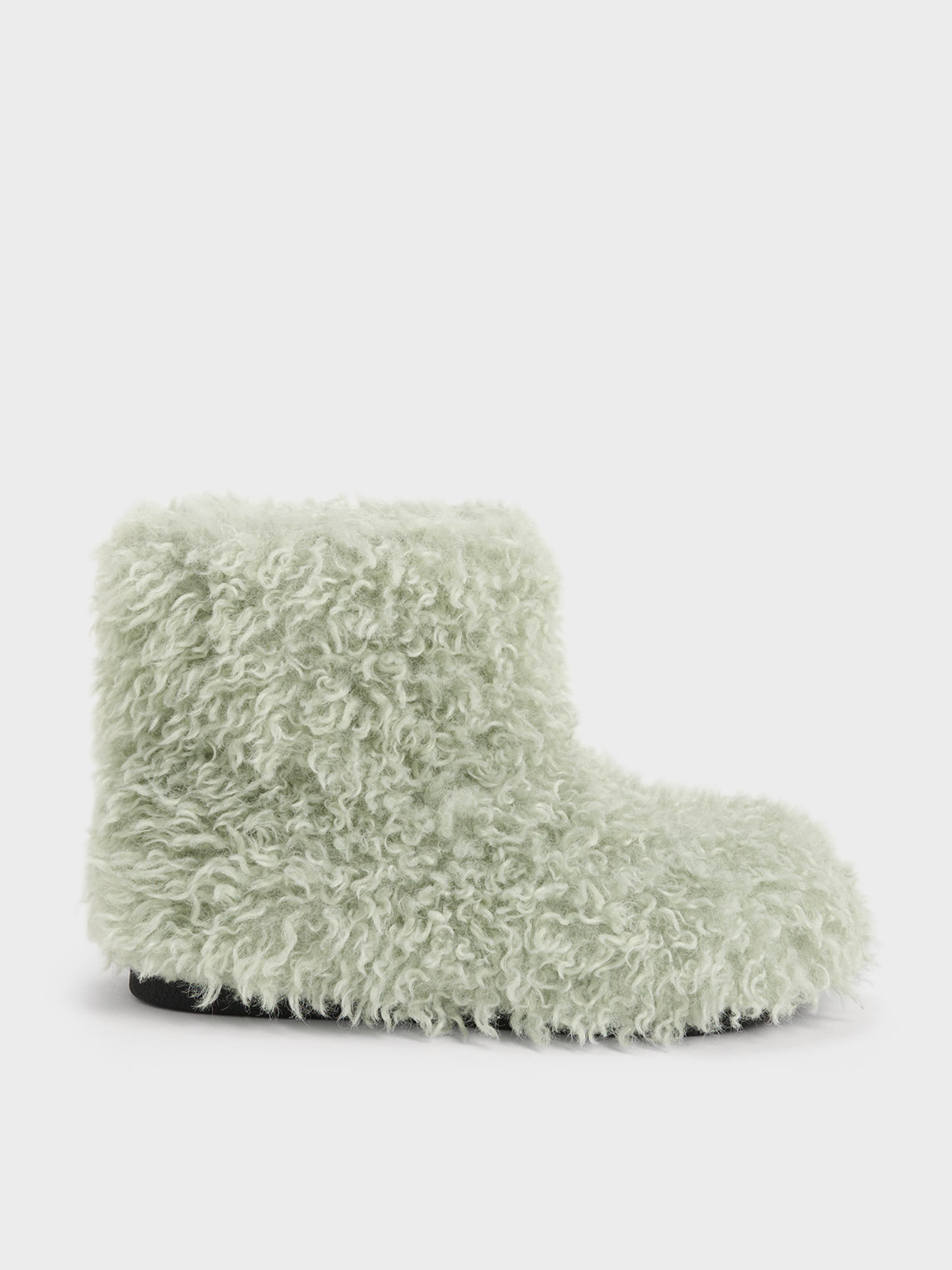 Furry Ankle Boots