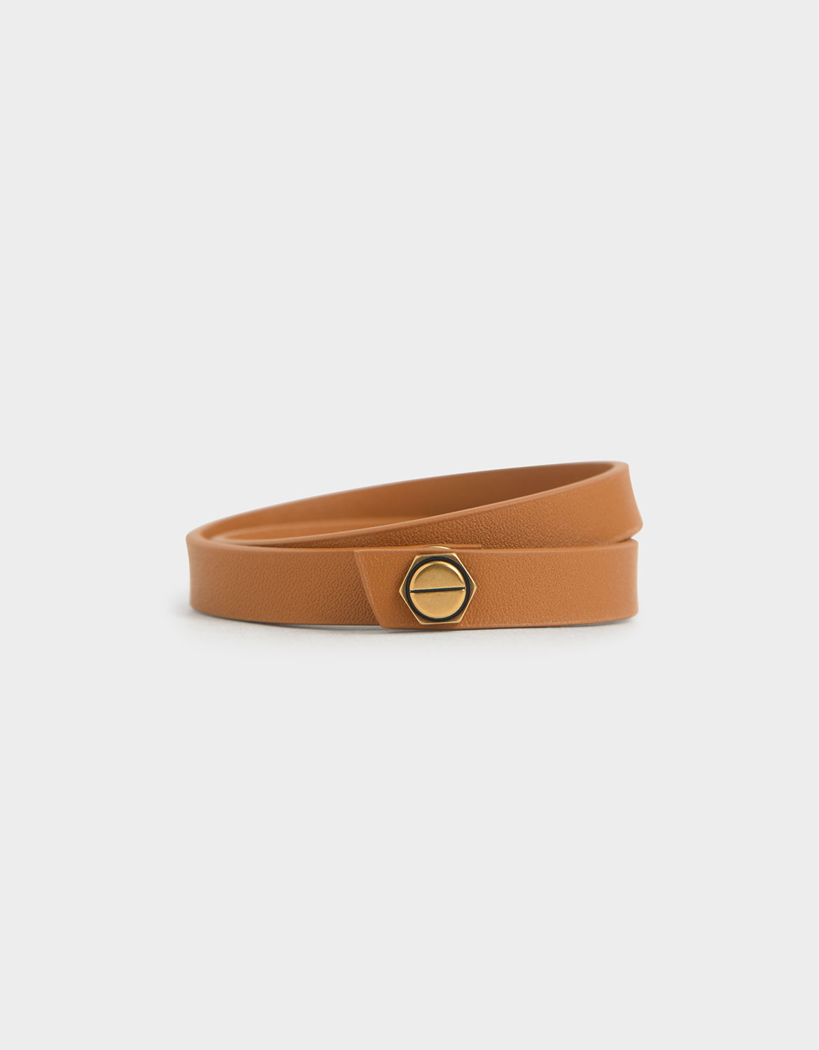

Wrap Around Bracelet, Cognac