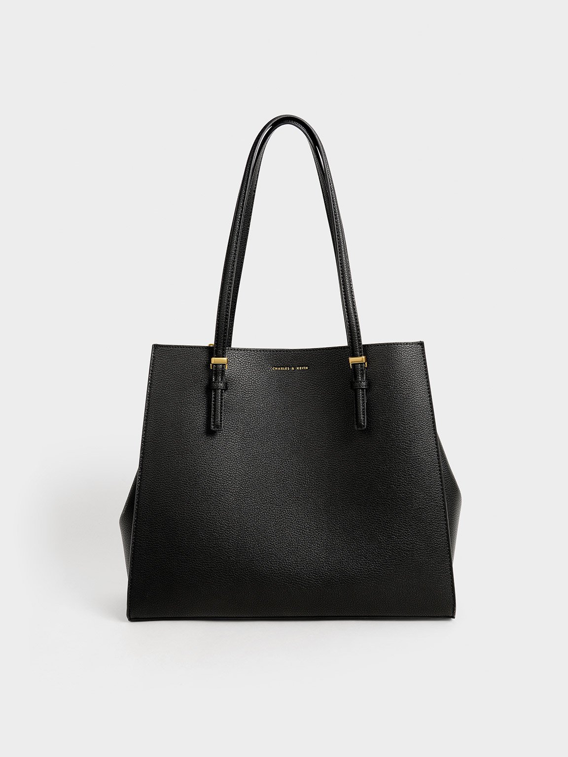 Sansa Tote Bag - CK2-30781977-8_BLACK - Faux Leather - XL