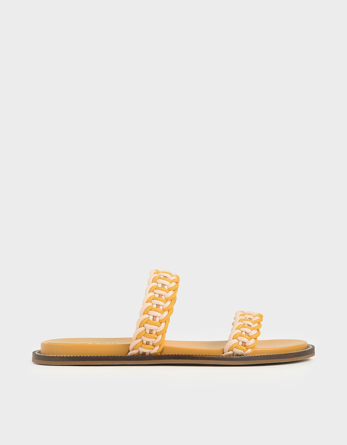

Rope Slide Sandals, Mustard